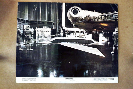 ORIGINAL LOBBY CARD - STAR WARS (a) - title original lobby card - Stormtrooper