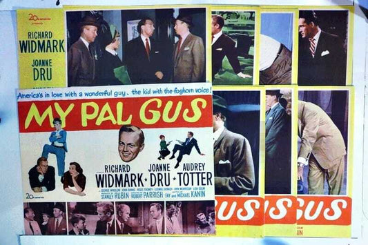 ORIGINAL LOBBY CARDS - MY PAL GUS - 1952 - set of 8