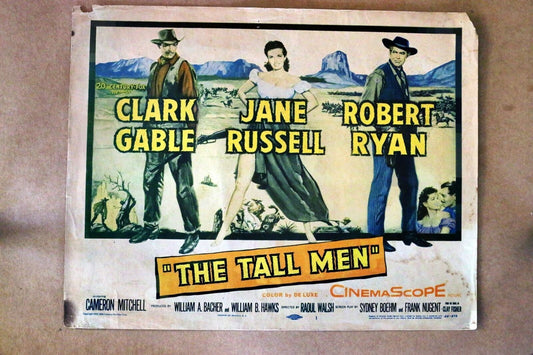 ORIGINAL LOBBY CARD - THE TALL MEN - 1955 - key card #1