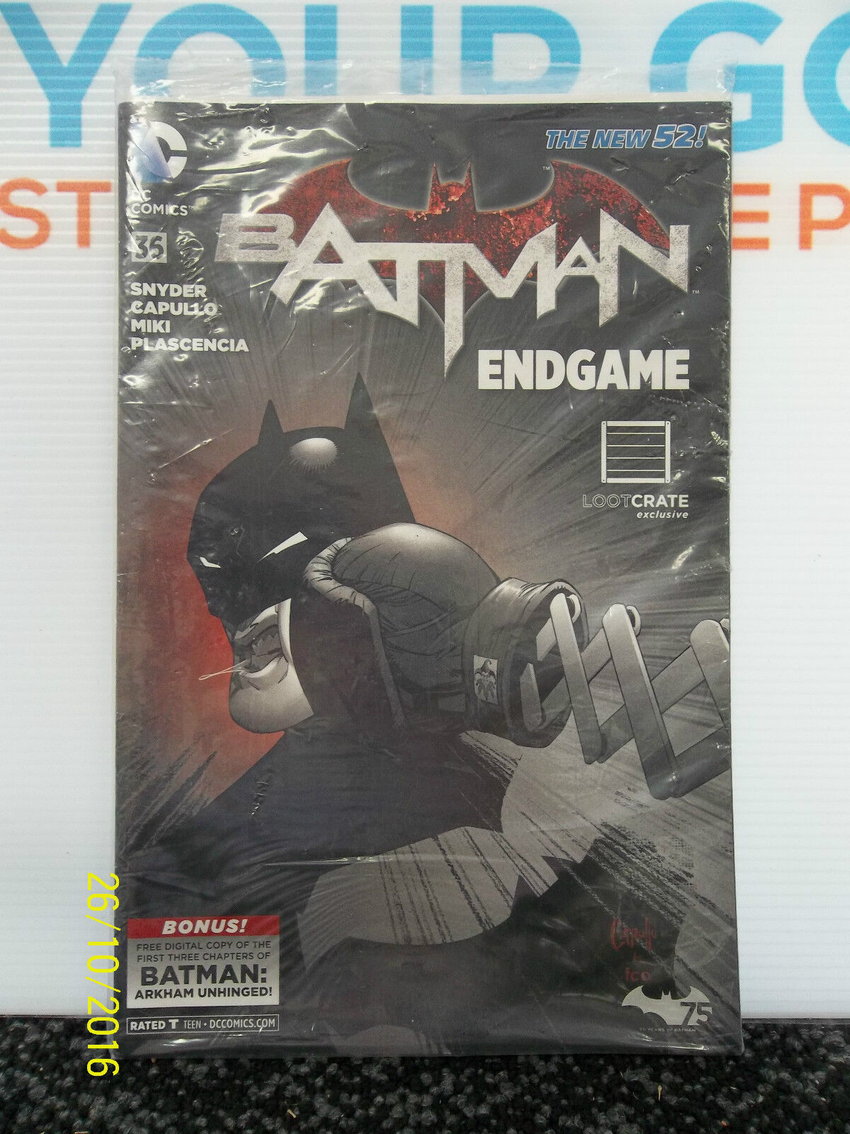 BATMAN ENDGAME #36 SEALED DC COMICS COMIC BOOK