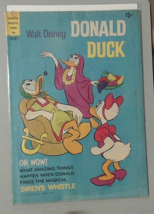 COMIC BOOK - WALT DISNEY DONALD DUCK D. 187 SIREN'S WHISTLE