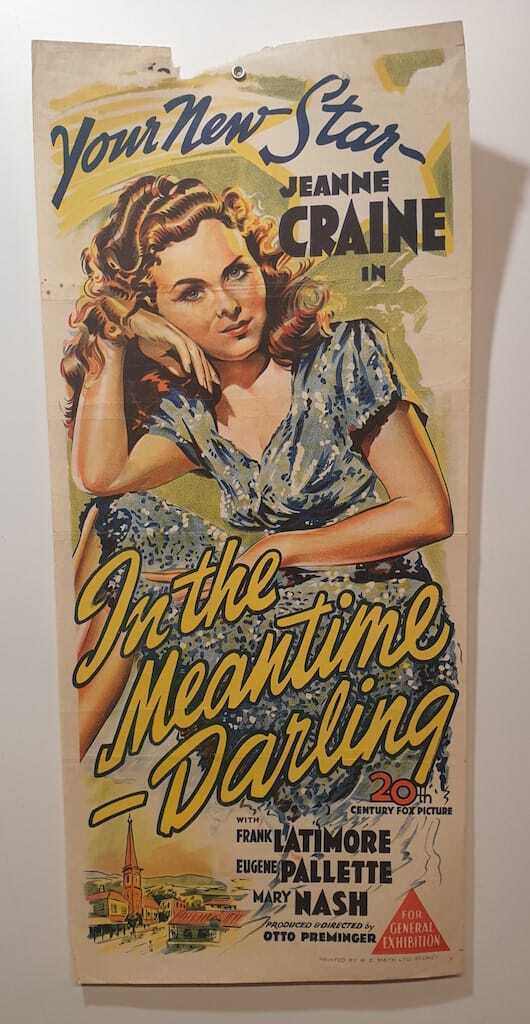 ORIGINAL DAYBILL MOVIE POSTER - IN THE MEANTIME DARLING