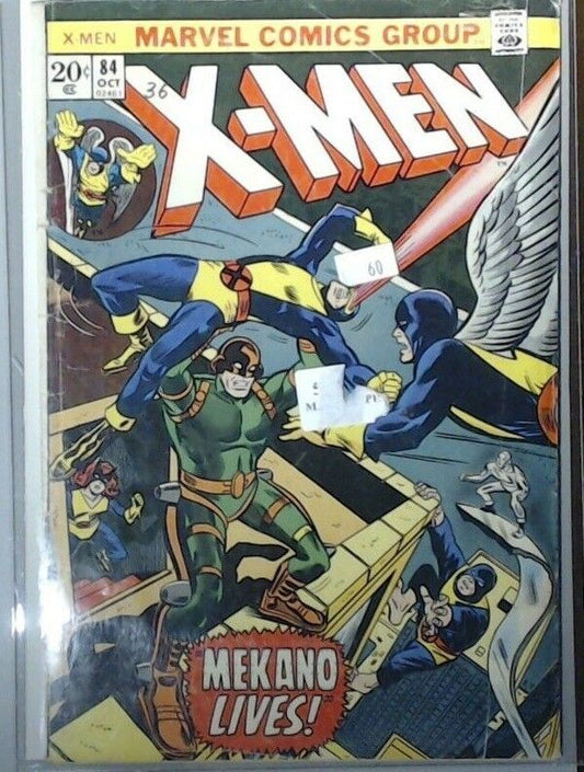 X-Men Comic Book The Marvel Comic Group - # 84 Mekano Lives