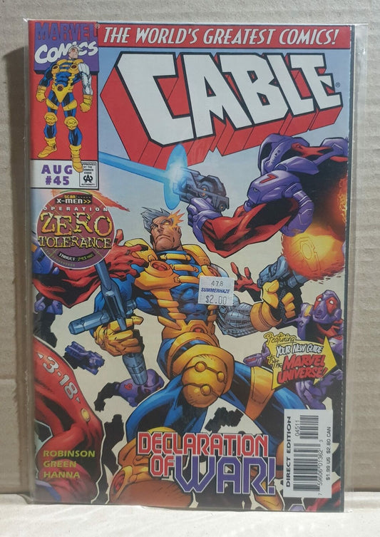 COMIC BOOK - MARVEL CABLE #45