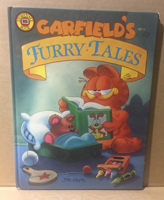 HARD COVER BOOK - GARFIELD'S FURRY TALES JIM DAVIS