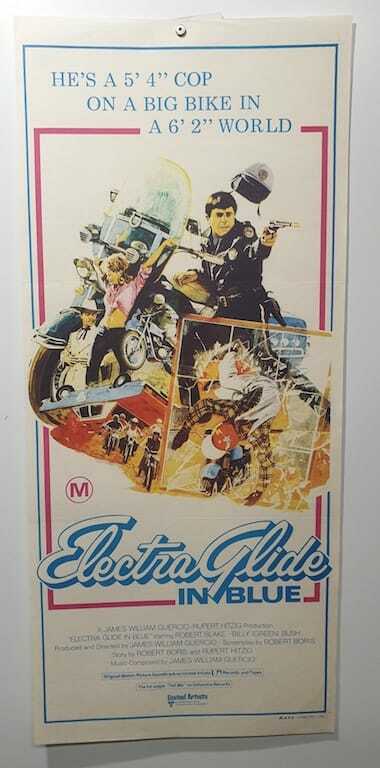 ORIGINAL DAYBILL MOVIE POSTER - ELECTRA GLIDE IN BLUE - Robert Blake, Billy ...