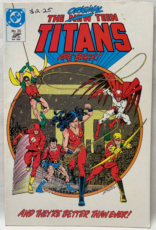 COMIC BOOK ~ THE NEW TEEN TITANS (ORIGINAL) #20