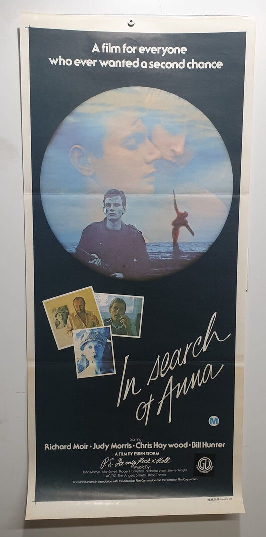 ORIGINAL DAYBILL MOVIE POSTER - IN SEARCH OF ANNA - AUSTRALIAN