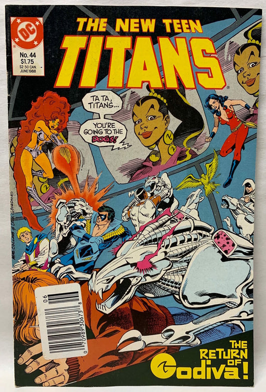 COMIC BOOK ~ THE NEW TEEN TITANS #44