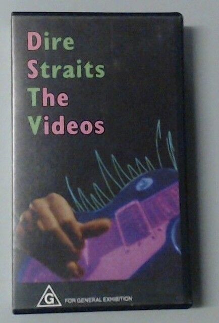 VHS -- DIRE STRAITS THE VIDEOS UN RELEASED PLUS THE NOTTING HILLBILLIES