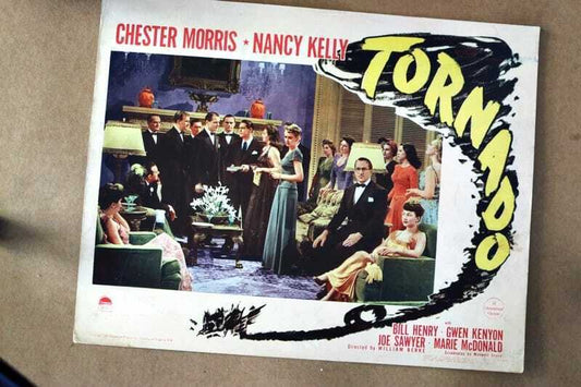 ORIGINAL LOBBY CARD - TORNADO - 1943 - title card