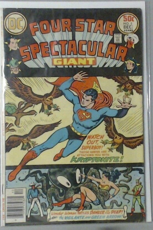 COMIC BOOK FOUR STAR SPECTACULAR #5 SUPERMAN WONDER WOMAN