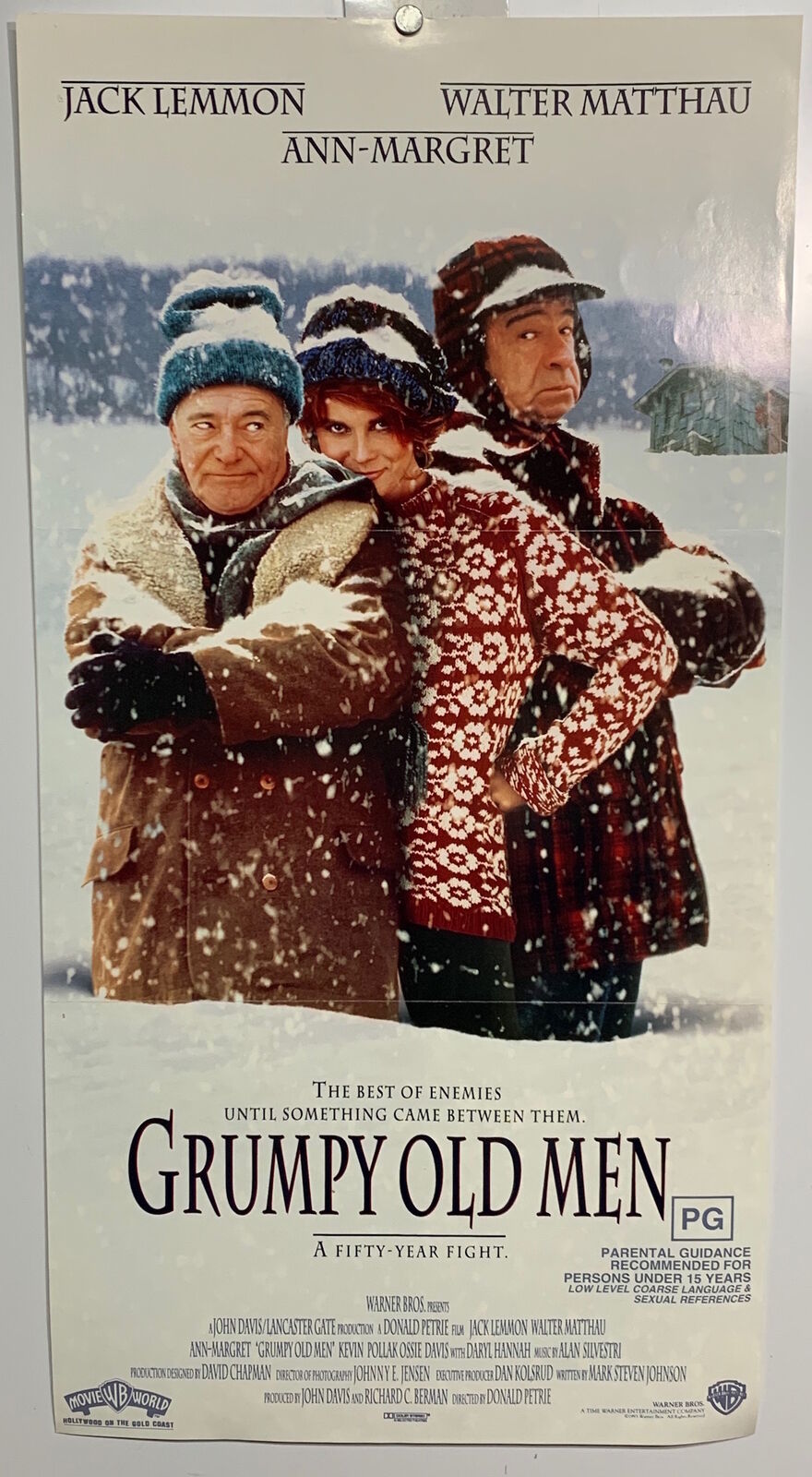 ORIGINAL DAYBILL MOVIE POSTER - GRUMPY OLD MEN - 1993