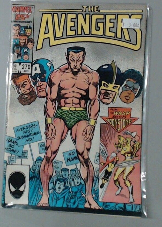 COMIC BOOK -- IRON MAN HULK CAPTAIN AMERICA THE AVENGERS MARVEL #270