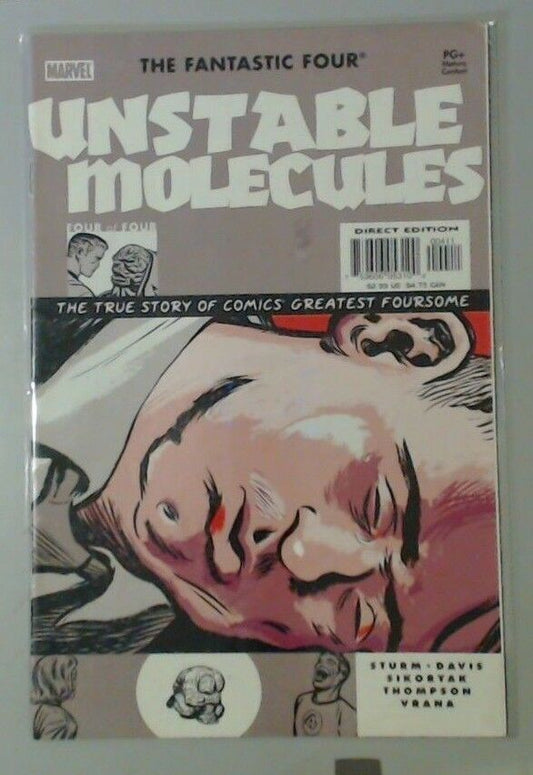 COMIC BOOK MAGAZINE - MARVEL - THE FANTASTIC FOUR - UNSTABLE MOLECULES #3 of #4