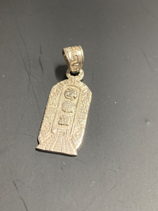 SILVER PENDANT - MAYAN-ESK SILVER PENDANT 