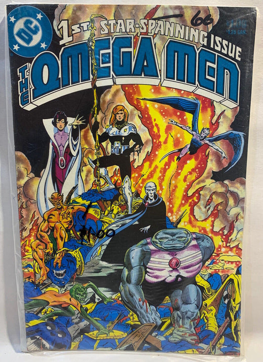 COMIC BOOK ~ The Omega Men 1st STAR-SPANNING ISSUE