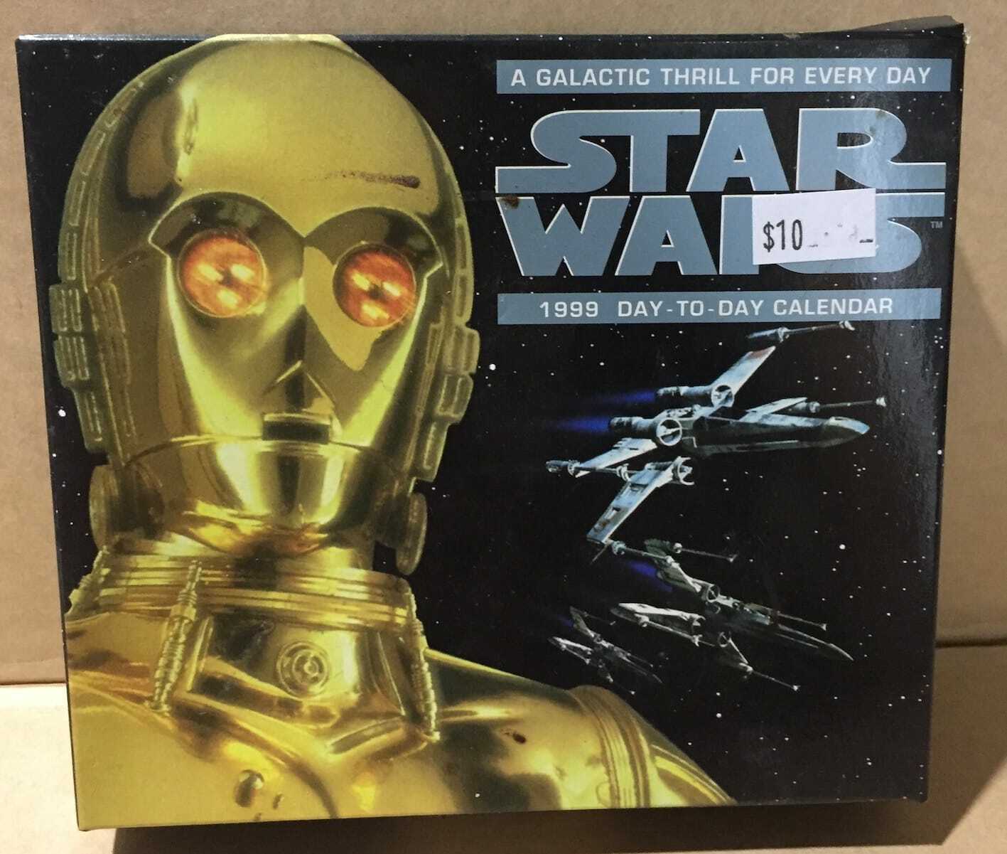 STAR WARS - DAY TO DAY CALENDAR - 1999 - Desk Top