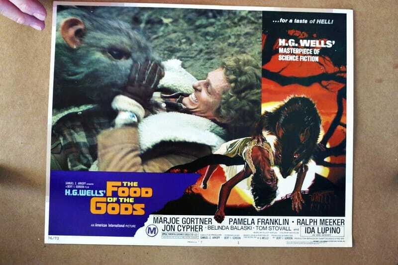 ORIGINAL LOBBY CARD - FOOD OF THE GODS - 1975 - key card #1