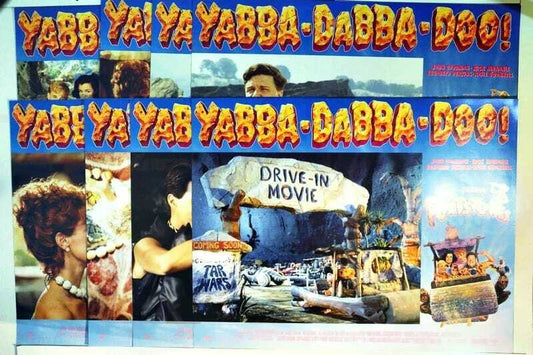 ORIGINAL LOBBY CARDS - THE FLINTSTONES - 1994 - set of 8