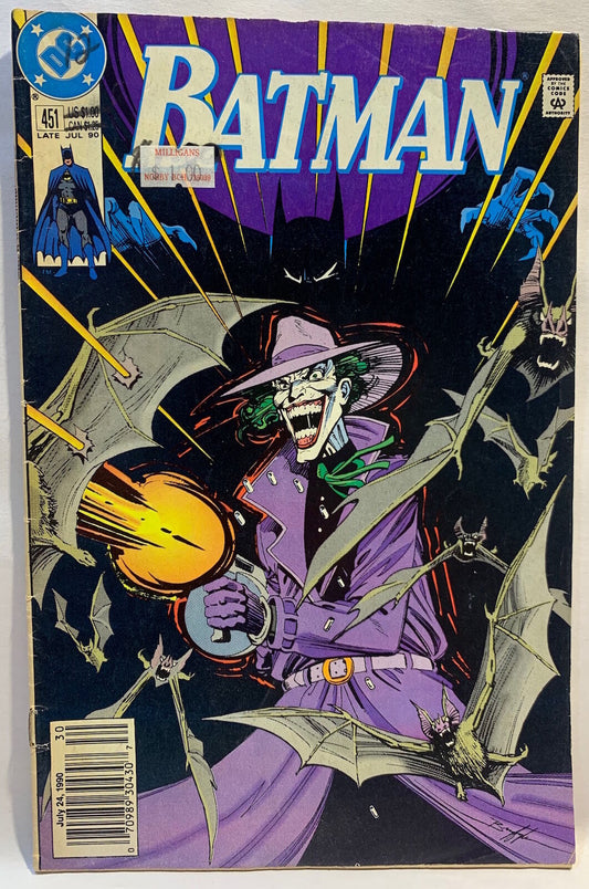 COMIC BOOK - BATMAN #451