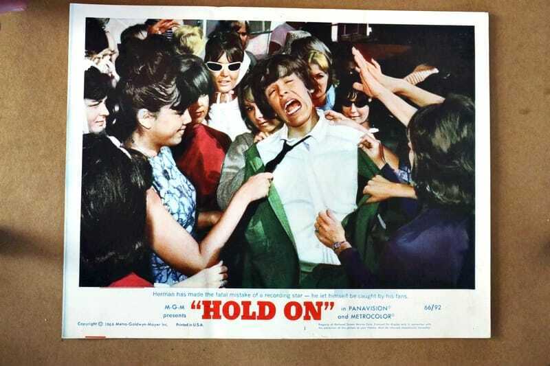 ORIGINAL LOBBY CARD - HOLD ON! - 1966 - #1 key card