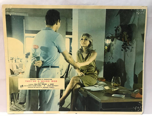 ORIGINAL LOBBY CARD - THEY'RE A WEIRD MOB (c) - 1966 - title card