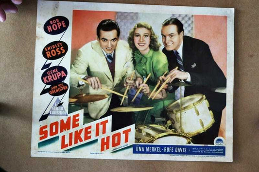 ORIGINAL LOBBY CARD - SOME LIKE IT HOT - 1939 - title card