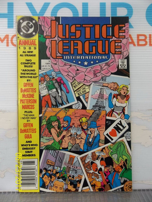 JUSTICE LEAGUE ANNUAL #3 VERY GOOD CONDITION DC COMICS