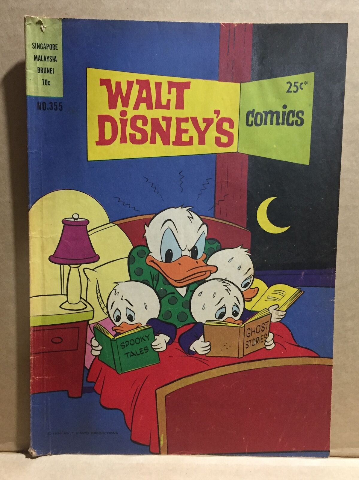 WALT DISNEY COMIC BOOK - NO.355 australian