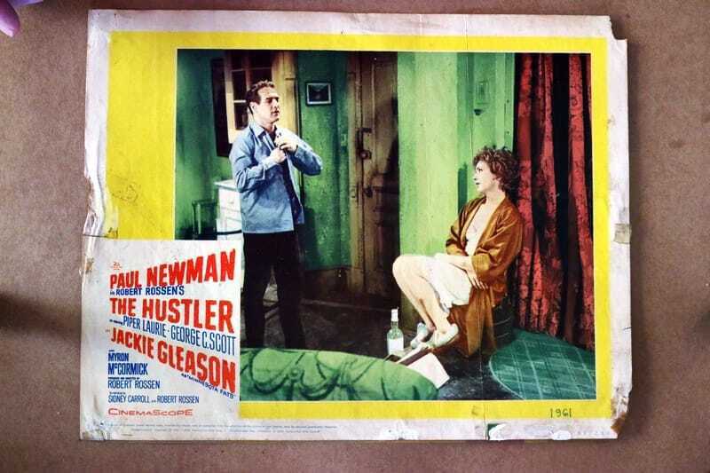 ORIGINAL LOBBY CARD - HUSTLER - 1961 - title card