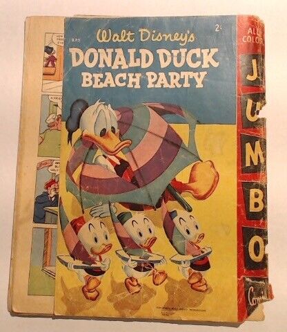 COMIC BOOK ~~ WALT DISNEY'S DONALD DUCK BEACH PARTY B.P.3