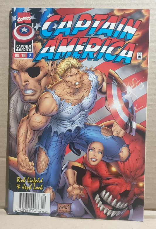 COMIC BOOK - MARVEL CAPTAIN AMERICA #2