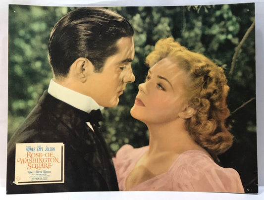 ORIGINAL LOBBY CARD - ROSE OF WASHINGTON SQUARE (g) - 1939 - title card