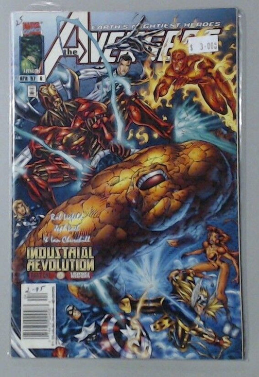 COMIC BOOK -- IRON MAN HULK CAPTAIN AMERICA THE AVENGERS MARVEL #6