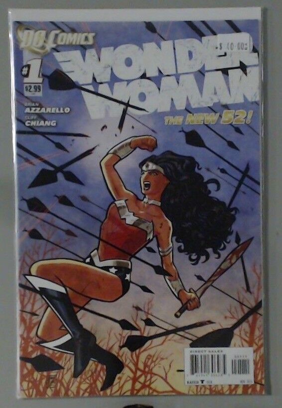 DC COMICS WONDER WOMAN Comic Book THE NEW 52 #1