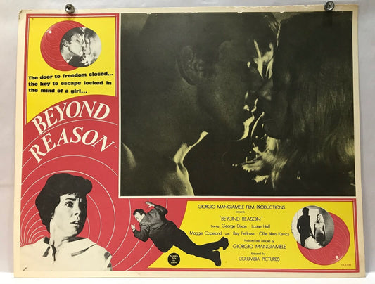 ORIGINAL LOBBY CARD - BEYOND REASON (d) - 1970 - title card - Australia