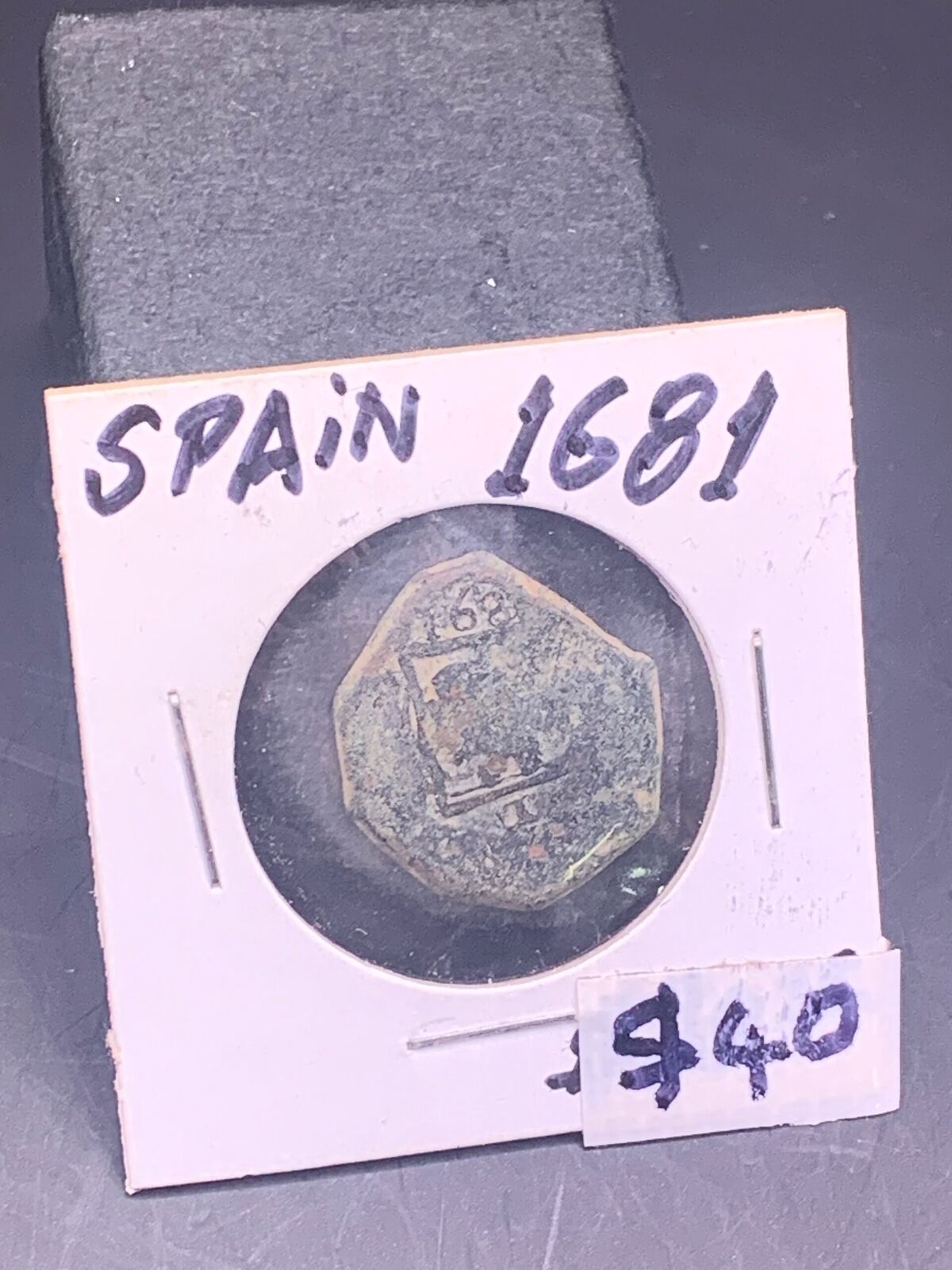 1681 COLONIAL SPANISH COIN | UNKNOWN COINAGE