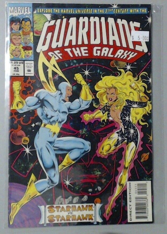 MARVEL COMIC BOOK - GUARDIANS OF THE GALAXY NUMBER 45