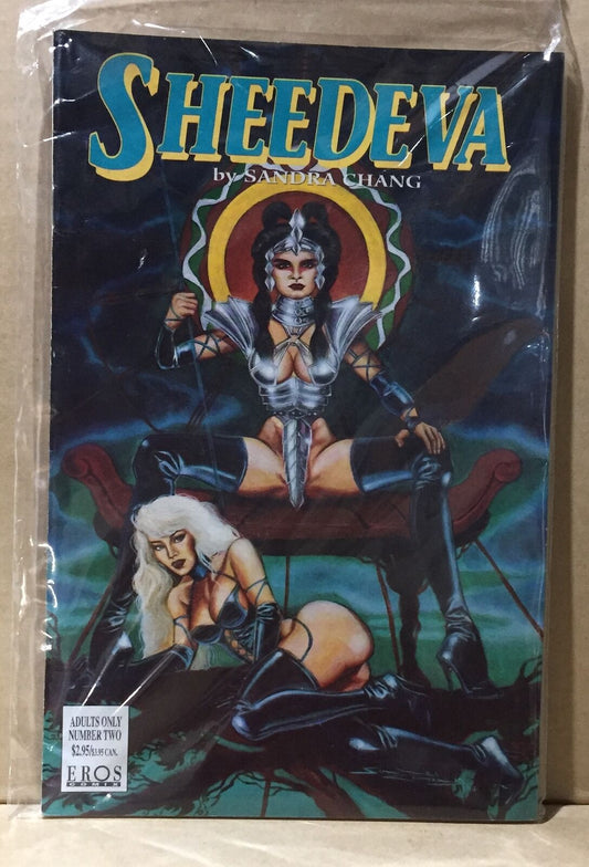 Sheedeva Sandra Chang Signed Comic Book ADULT a