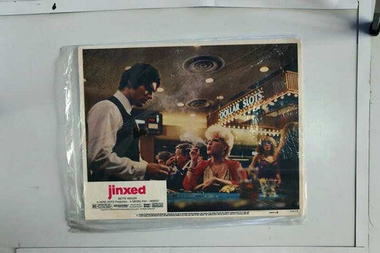 ORIGINAL LOBBY CARDS - JINXED - 1982 - set of 8