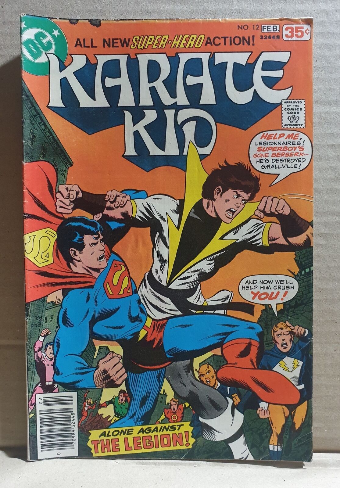 COMIC BOOK - DC KARATE KID #12