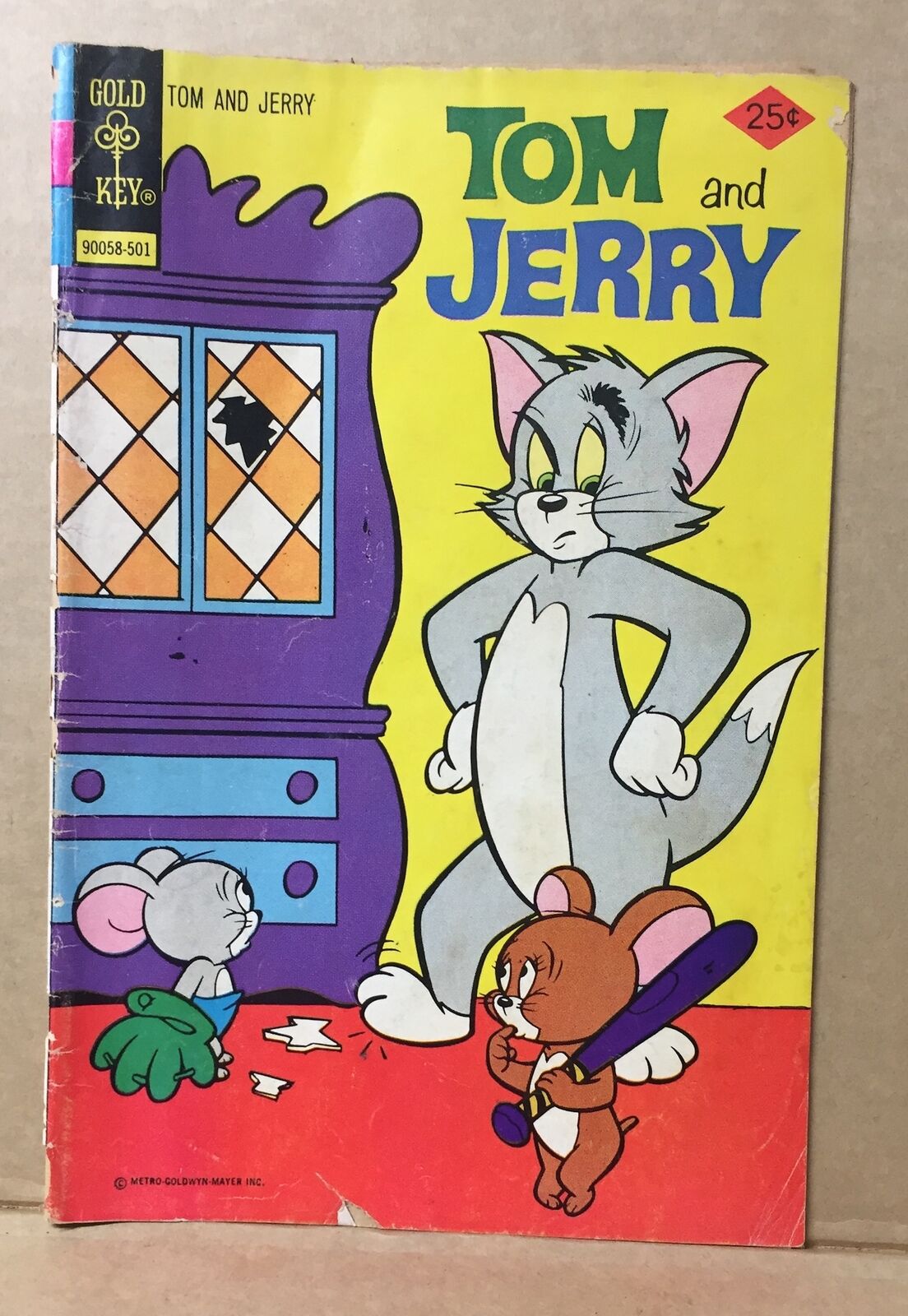 COMIC BOOK - TOM JERRY GOLD KEY