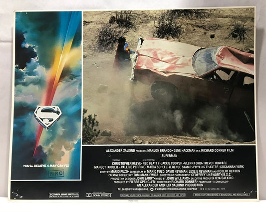 ORIGINAL LOBBY CARD - SUPERMAN (c) - 1978 - title card