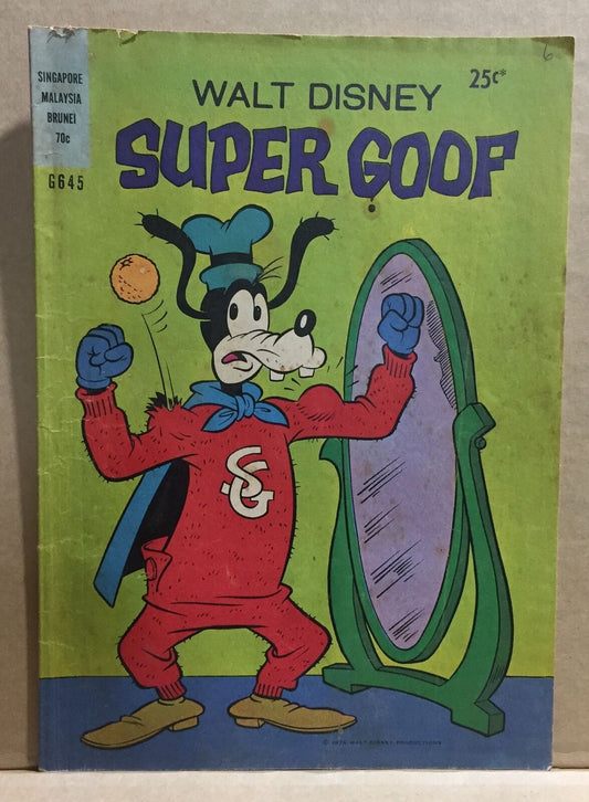 WALT DISNEY COMIC BOOK - SUPER GOOF G645 australian