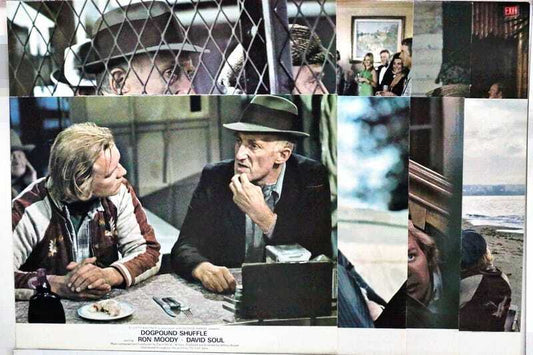 ORIGINAL LOBBY CARDS - DOGPOUND SHUFFLE - 1975 - set of 8