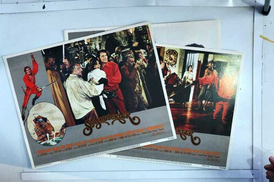 ORIGINAL LOBBY CARDS - SWASHBUCKLER - 1976 - set of 8