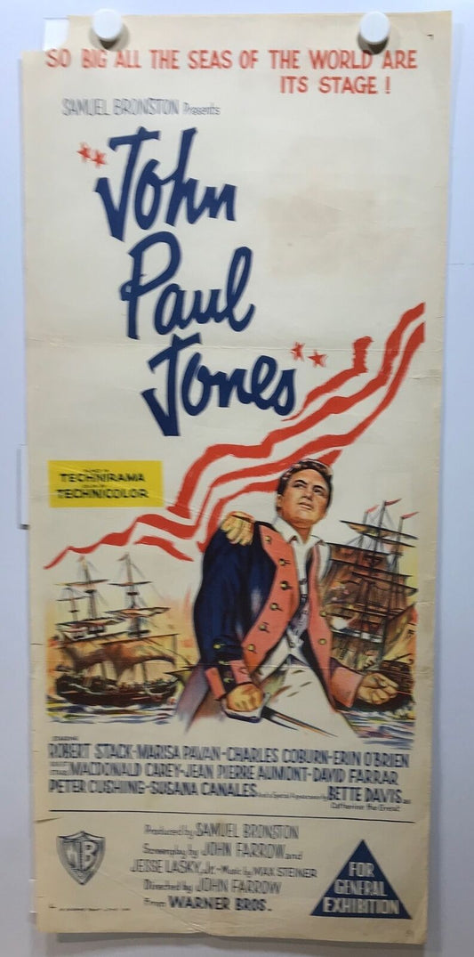 ORIGINAL DAYBILL MOVIE POSTER - JOHN PAUL JONES