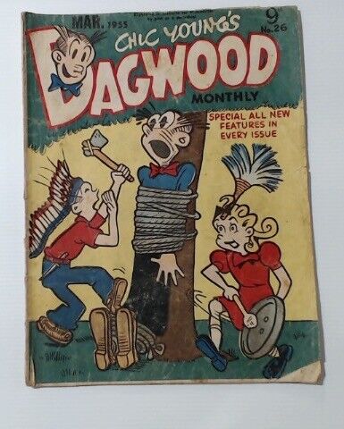 COMIC BOOK - CHIC YOUNG'S DAGWOOD MONTHLY NO.26