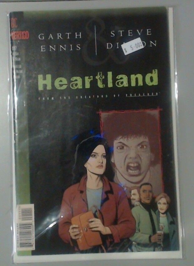 COMIC BOOK MAGAZINE - HEARTLAND CREATOR OF PREACHER